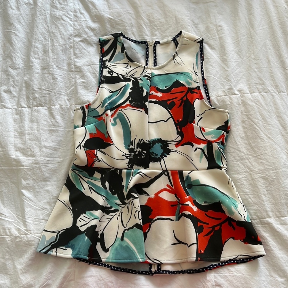 Anthropologie Stretch Crepe Top